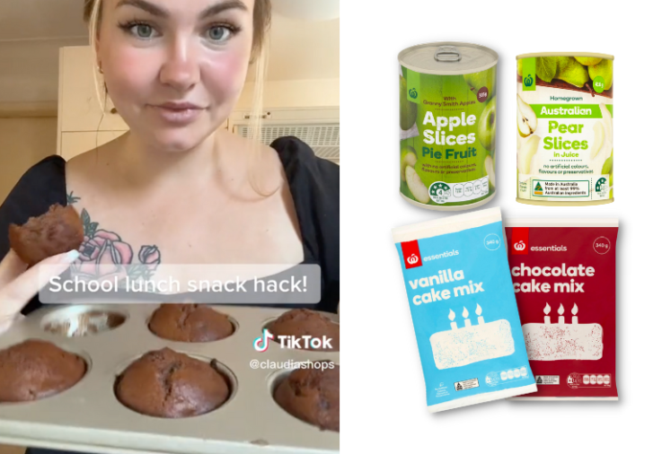 Two ingredient school snack hack