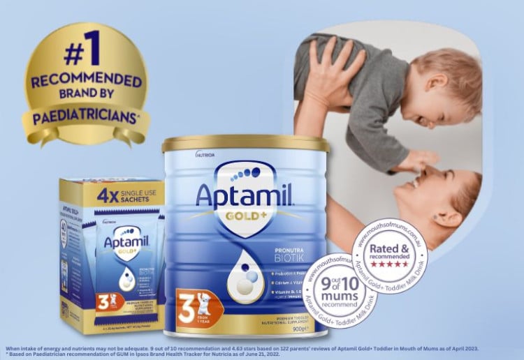 Aptamil Gold+ Toddler Milk Drink Product Review
