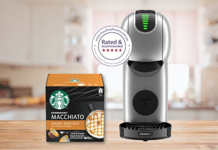 Starbucks by NESCAFÉ Dolce Gusto Caramel Macchiato Coffee Capsules with star rating