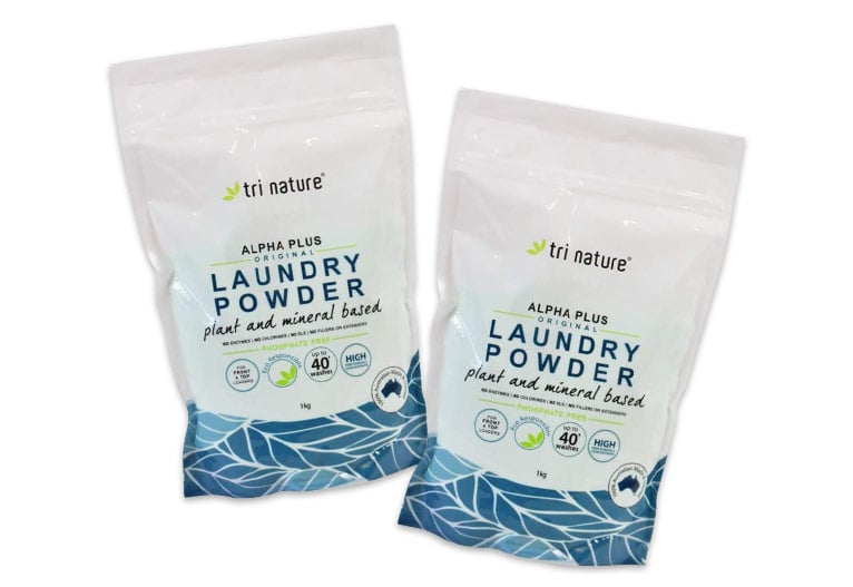 Tri Nature Plant-Based Laundry Detergent.