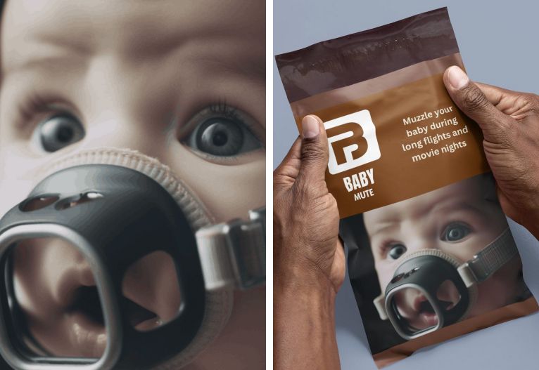 Baby Mute The Device That Promises To Silence Baby's Cries Mouths of Mums