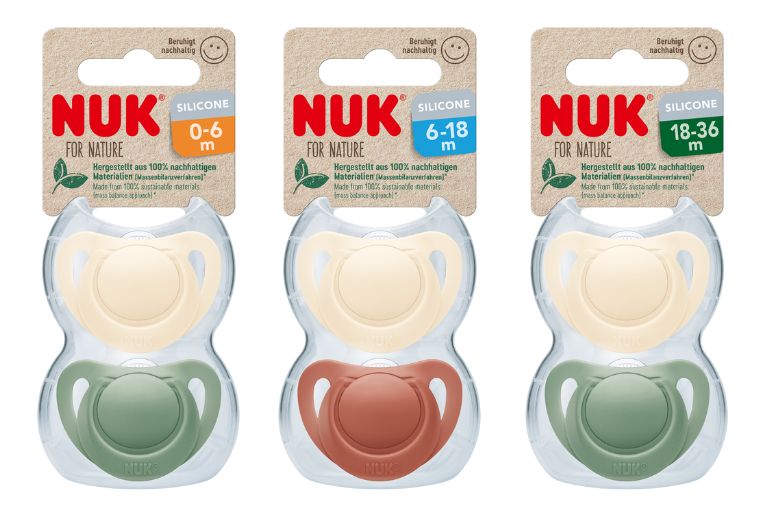 NUK for Nature Silicone Soothers review Packaging