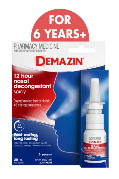 Demazin 12 Hour Nasal Decongestant Spray Review