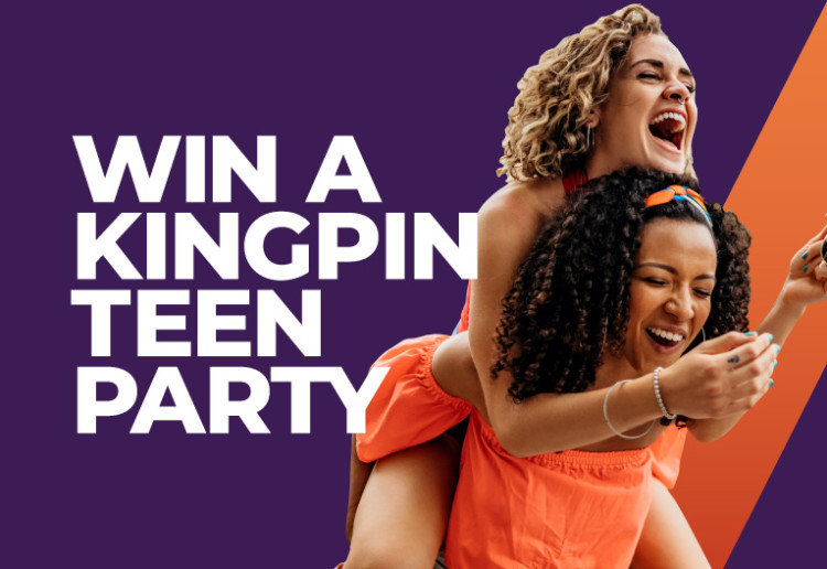 Win A Teen Party At Kingpin Valued At $700!