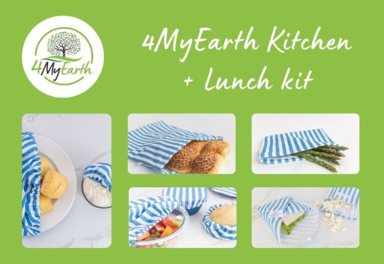 WIN 1 Of 5 4MyEarth Kitchen + Lunch Kits Valued At $120 Each