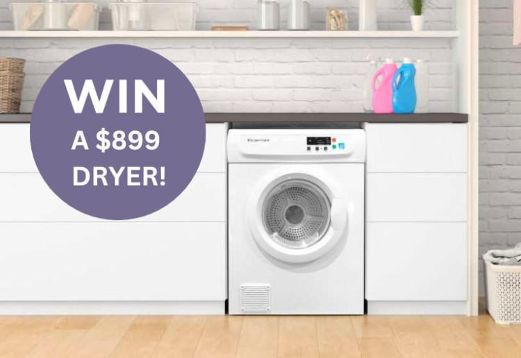 Win A Kleenmaid 7kg Sensor Controlled Vented Dryer Valued At $899!