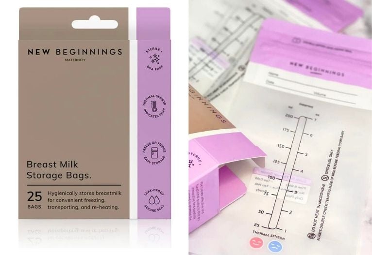 New Beginnings BPA-Free Breast Milk Storage Bags