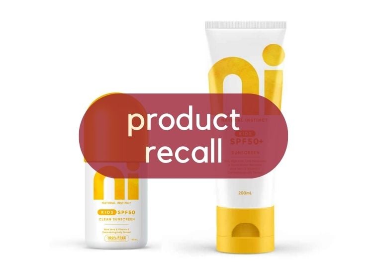 Children's Sunscreen Recalled Mouths of Mums