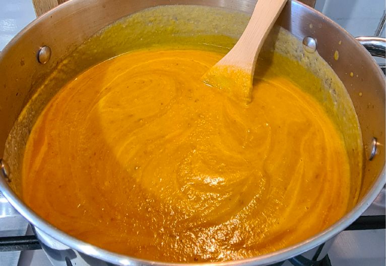 Cheesy Veg Soup