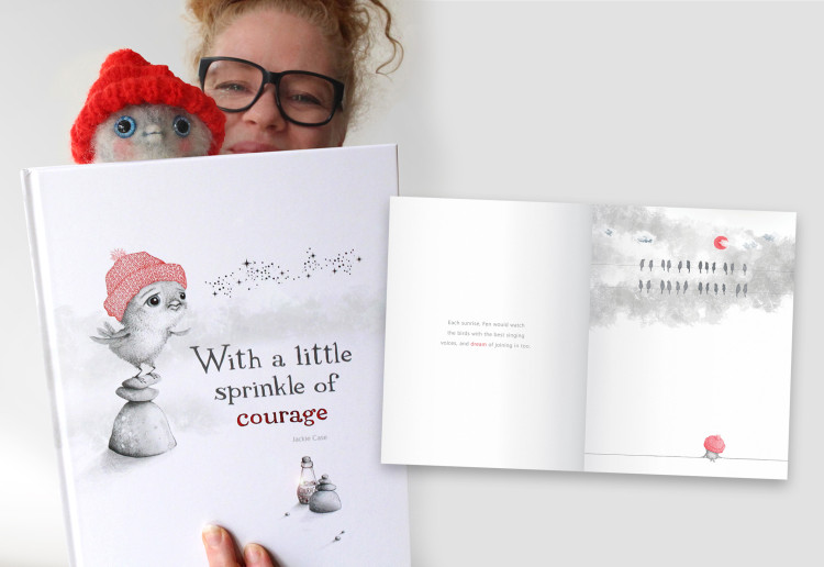 Win 1 Of 10 Copies Of With A Little Sprinkle of Courage ($29.99 each)