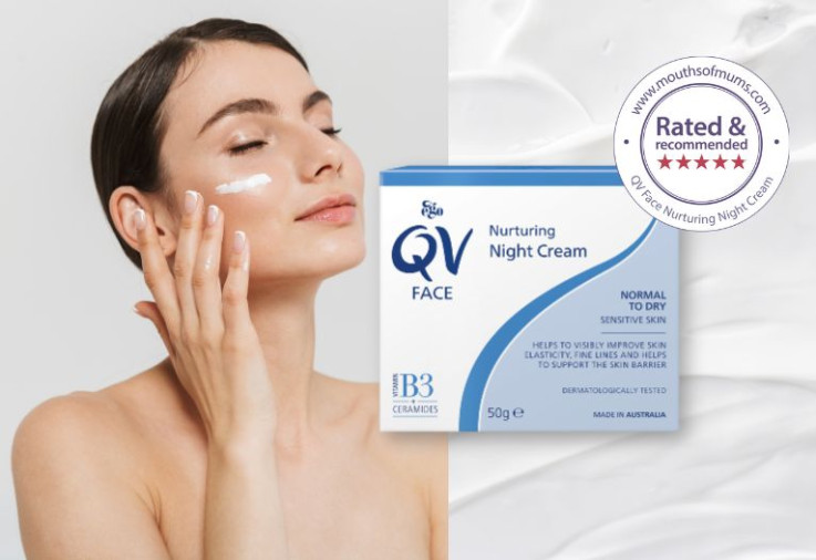 QV Face Nurturing Night Cream review with star rating