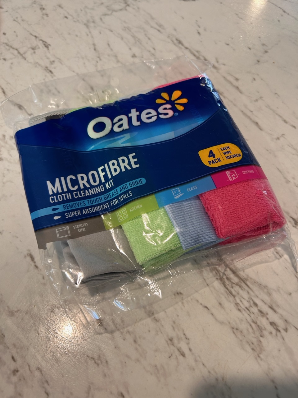 Oates Microfibre Cloth Cleaning Kit 4pk Product Review