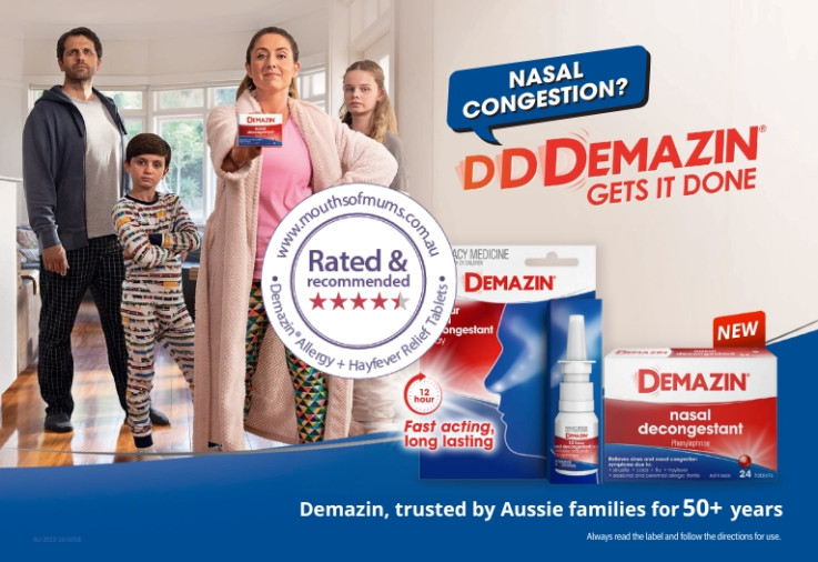 Demazin® Nasal Decongestant Tablets Review