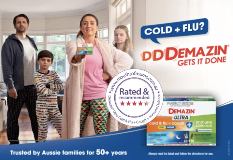 Demazin® Ultra Cold & Flu + Cough + Immune Defence