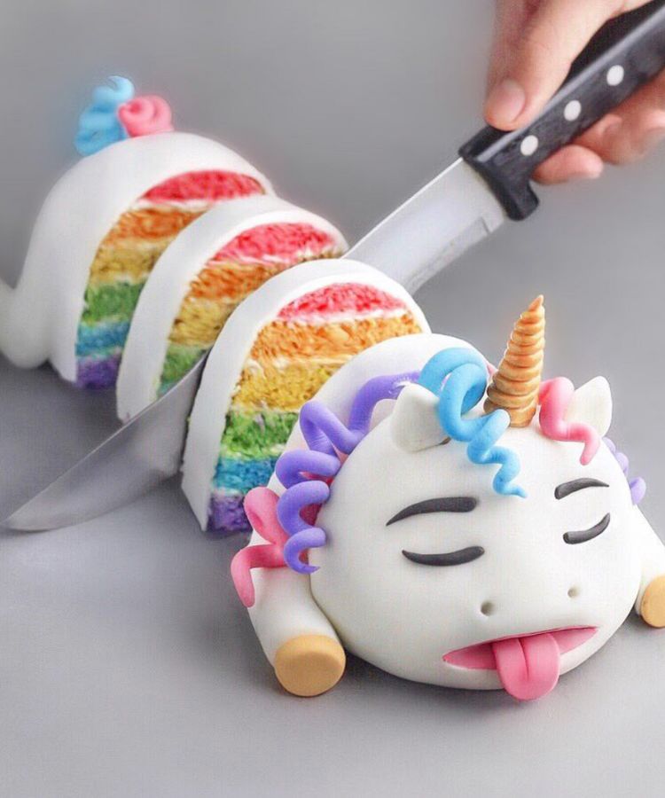 Naturally Jo unicorn cake