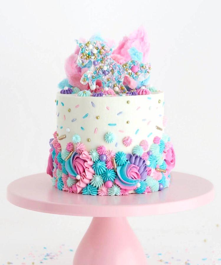 sugar and sparrow unicorn cake