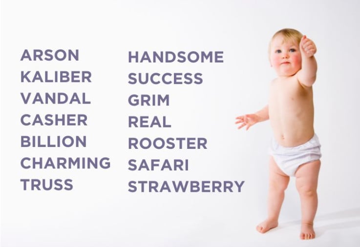 CRAZY BABY NAMES