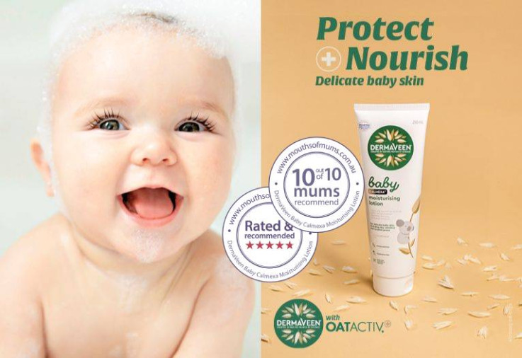 DermaVeen Baby Calmexa Moisturising Lotion Review with star rating and 10 out of 10 rating