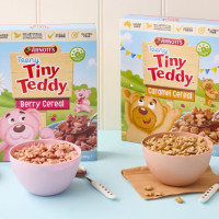 Teeny Tiny Teddy Cereal Gets Berry Sweet!