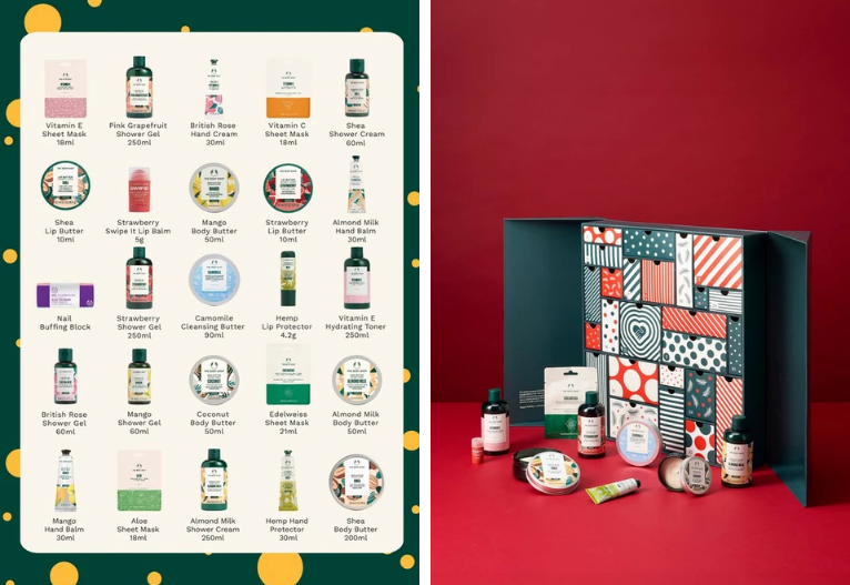 The Body Shop Mega Advent Calendar 2024