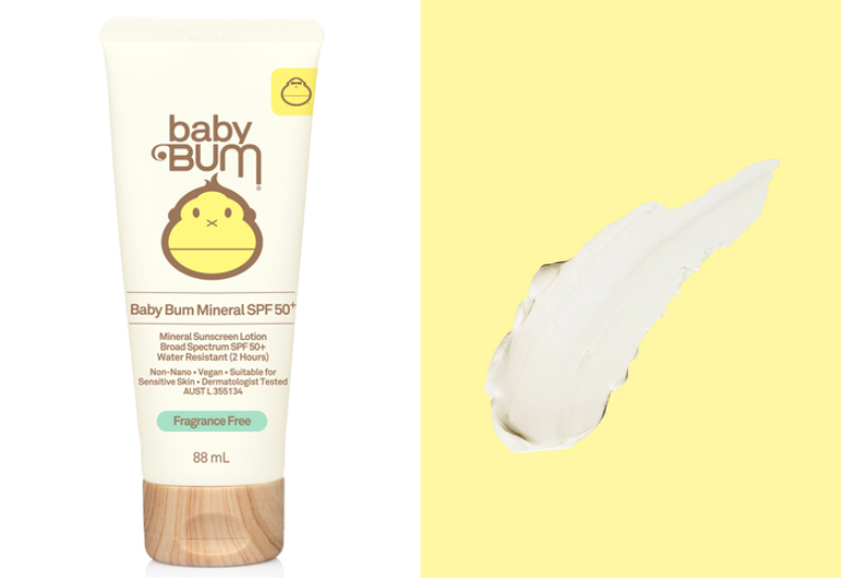 Baby BUM Mineral SPF 50 Sunscreen Lotion - Fragrance Free