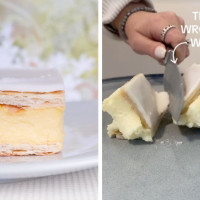 Apparently We've Been Cutting Vanilla Slice Wrong