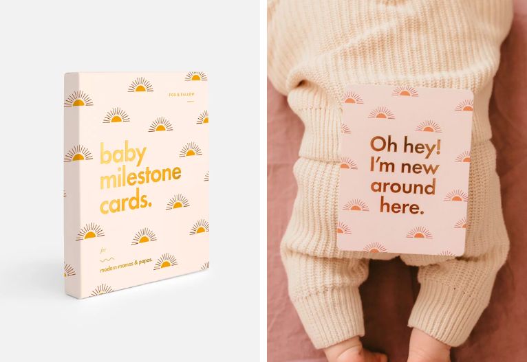 Baby Milestone Cards - Boho