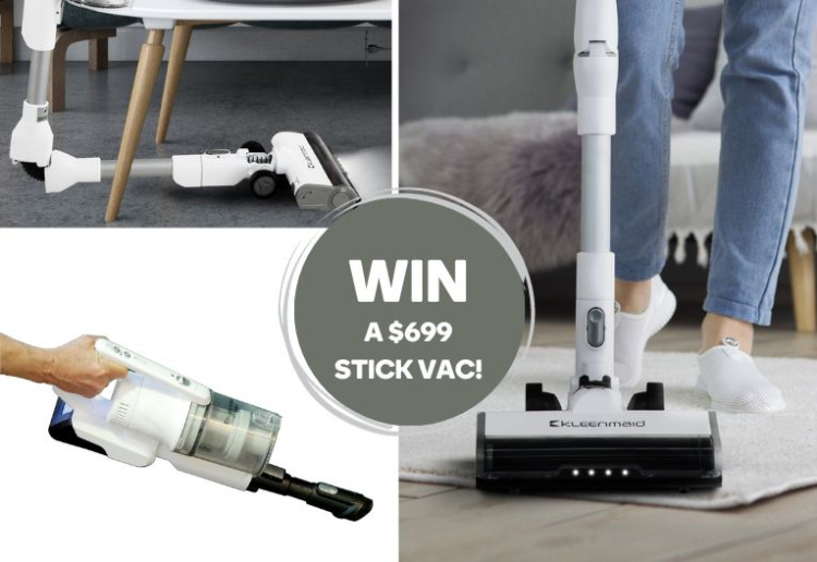 Win A Kleenmaid Cordless Stick Vacuum Cleaner Valued At $699