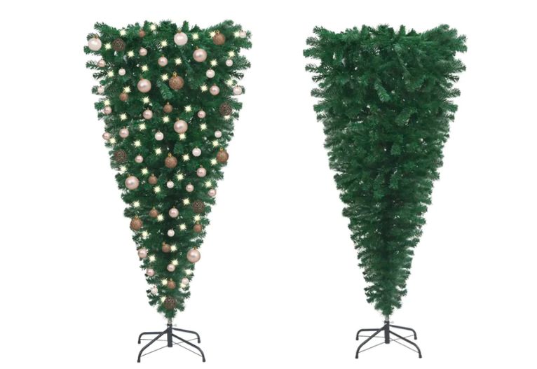 What's The Deal With Upside Down Christmas Trees? - Mouths of Mums