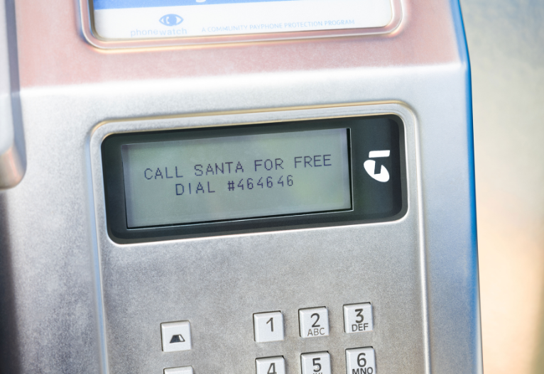 Telstra call Santa