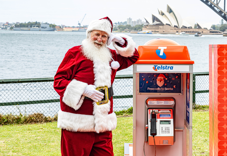 Telstra call Santa