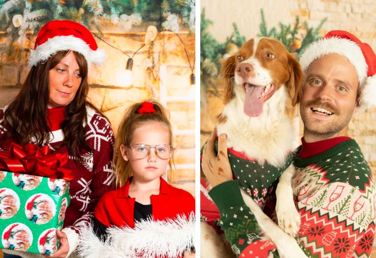 Awkward Christmas Portraits