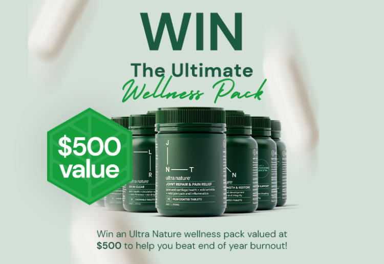 Win The Ultimate Wellness Pack By Ultra Nature Worth $500