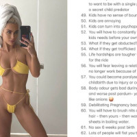 Aussie Model's 'Divisive' List Of 117 Reasons She Doesn't Want Kids