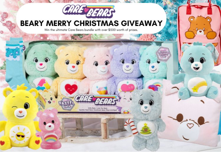 Win A HUGE Care Bears Prize Pack Worth $529.99!