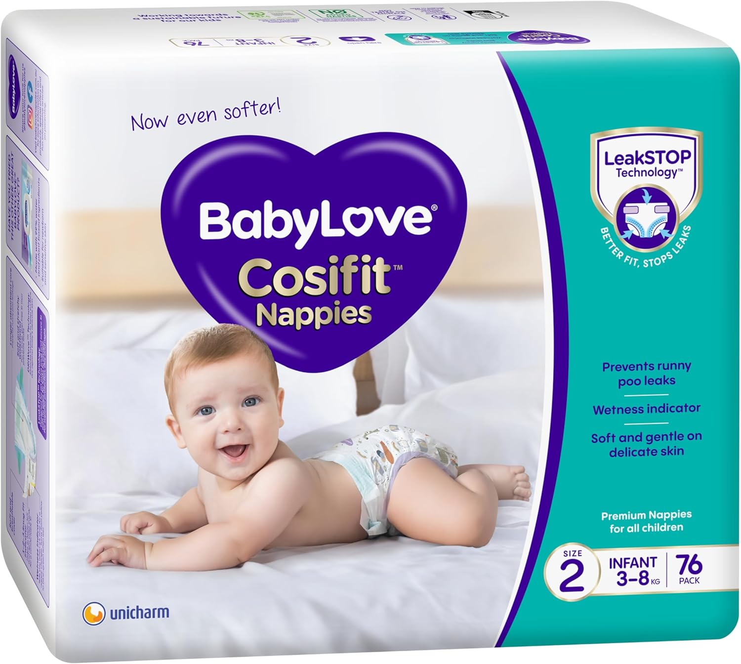 BabyLove Cosifit Size 2 nappies