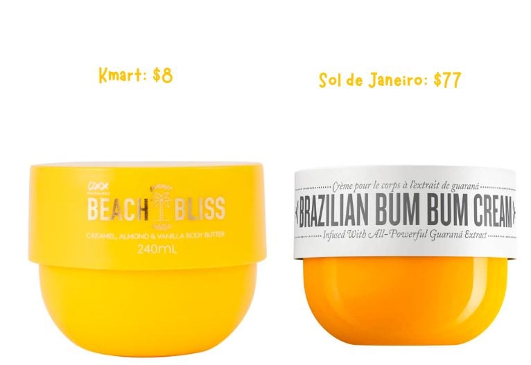 Kmart Sol De Janeiro And Glow Recipe Dupes