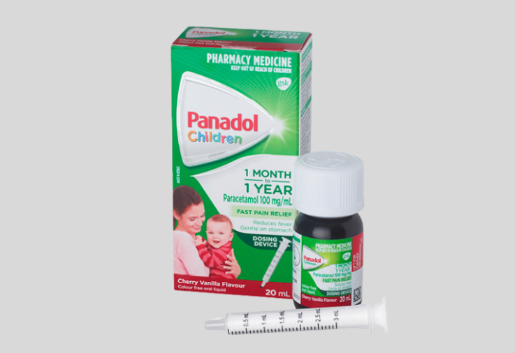 Panadol Children syringe warning