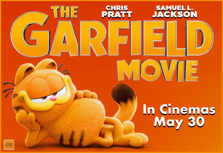 Win 1 Of 5 THE GARFIELD MOVIE Prize Packs Valued At $165.82 Each!