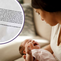 Neighbour Leaves Harsh Note For New Mum: 'Your Baby's Prolonged Crying Is Disrupting Us'