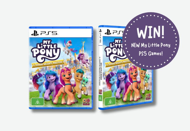 Win 1 Of 7 NEW My Little Pony: A Zephyr Heights Mystery PS5 Games!