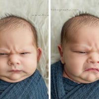 Gorgeous Grumpy Baby Goes Viral