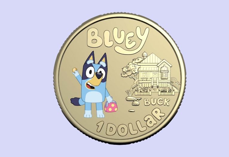 Bluey Dollarbucks Coins