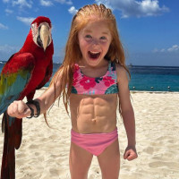 Seven-Year-Old With Amazing Abs Trains For Six Hours A Day