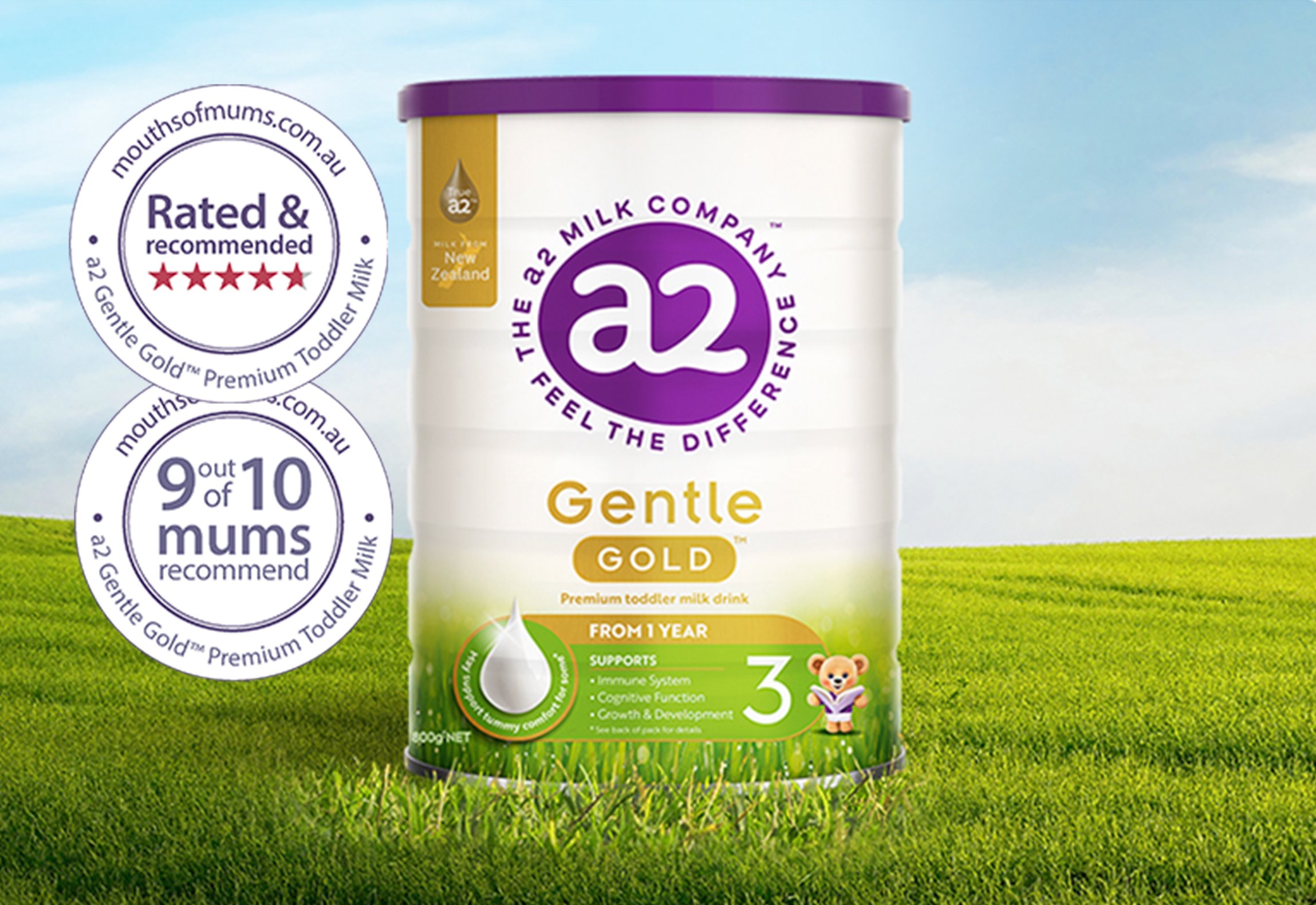 a2 Gentle Gold™ Premium Toddler Milk Drink