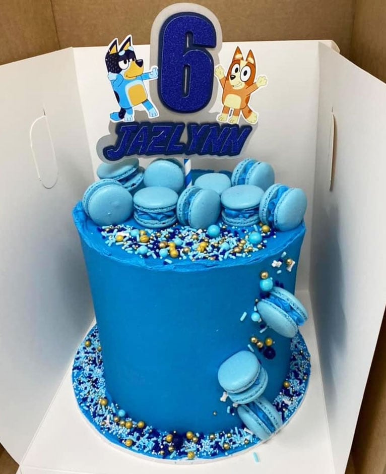 Kristy-Lee Roberts Bluey Cake.