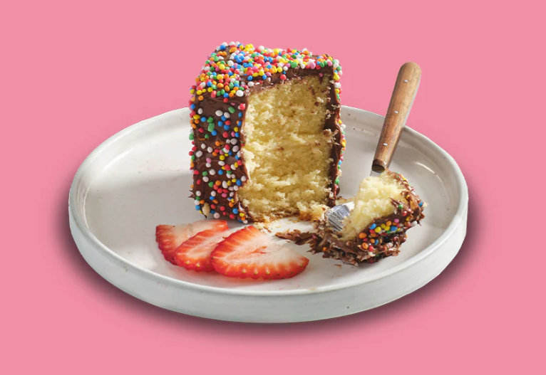Fairy Bread Lamingtons with Nutella - Real Recipes from Mums
