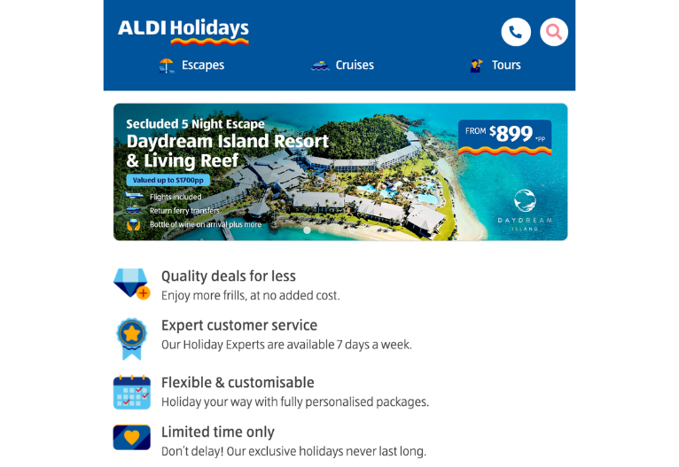 ALDI Holidays