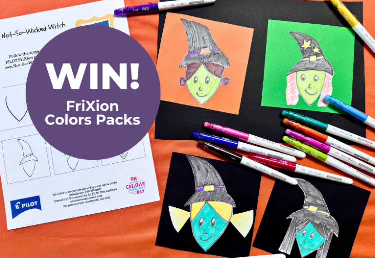 Win 1 Of 13 FriXion Colors Packs To Unleash Your Halloween Creativity!