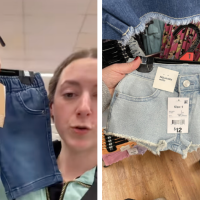 Kmart girls' shorts